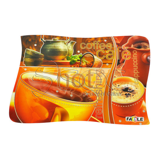 Plate in mould label
